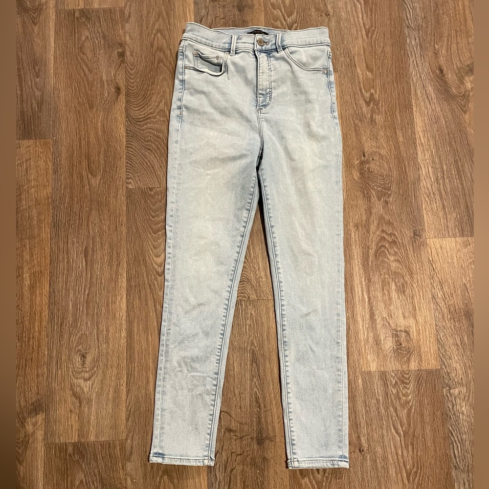Ann Taylor Light Blue Skinny Jeans